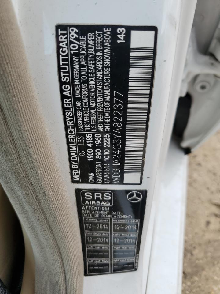 2000 MERCEDES-BENZ C-CLASS