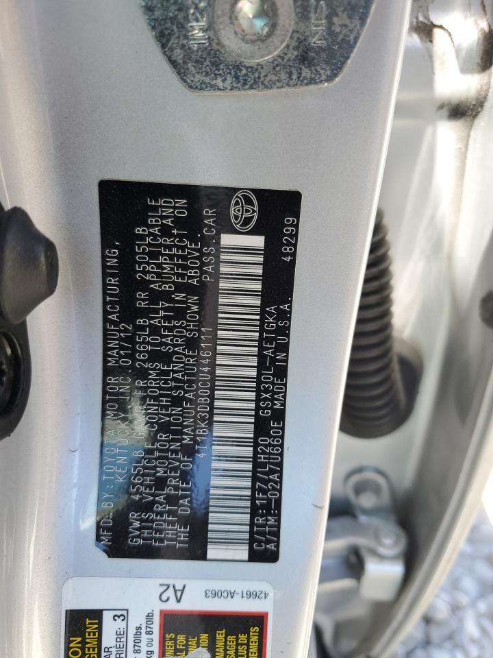 2012 TOYOTA Avalon