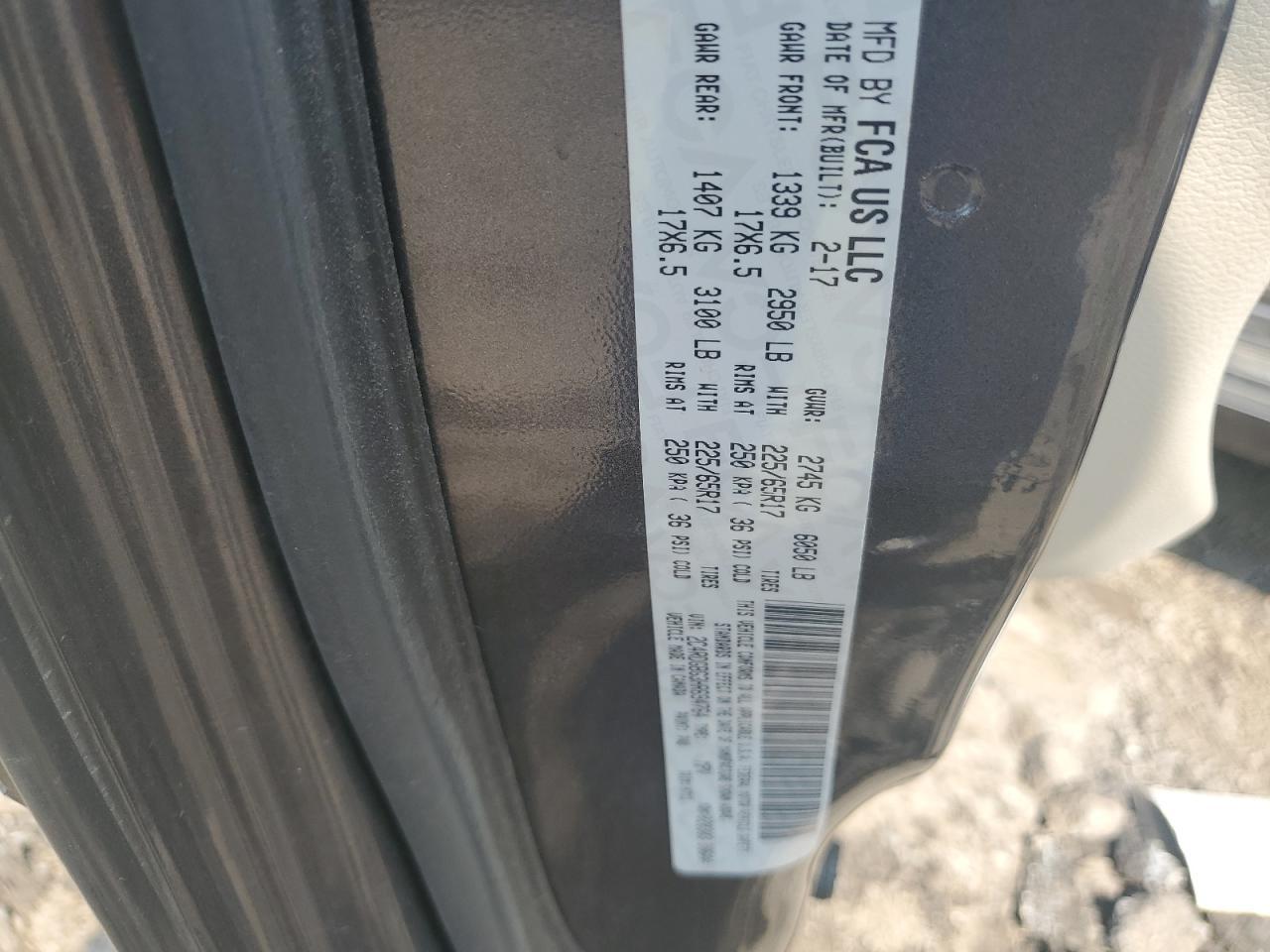 2017 DODGE GRAND CARAVAN