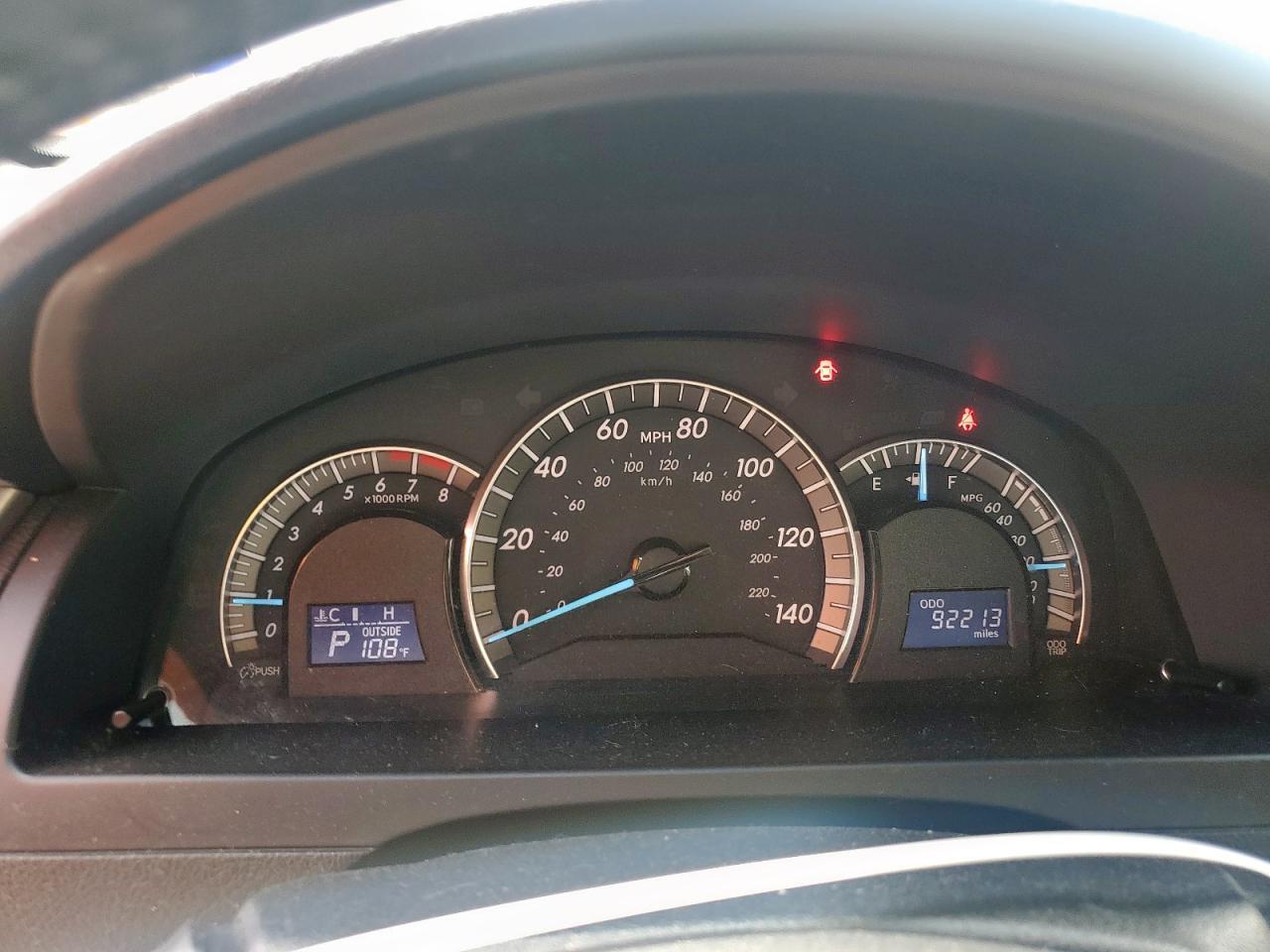 2012 TOYOTA CAMRY