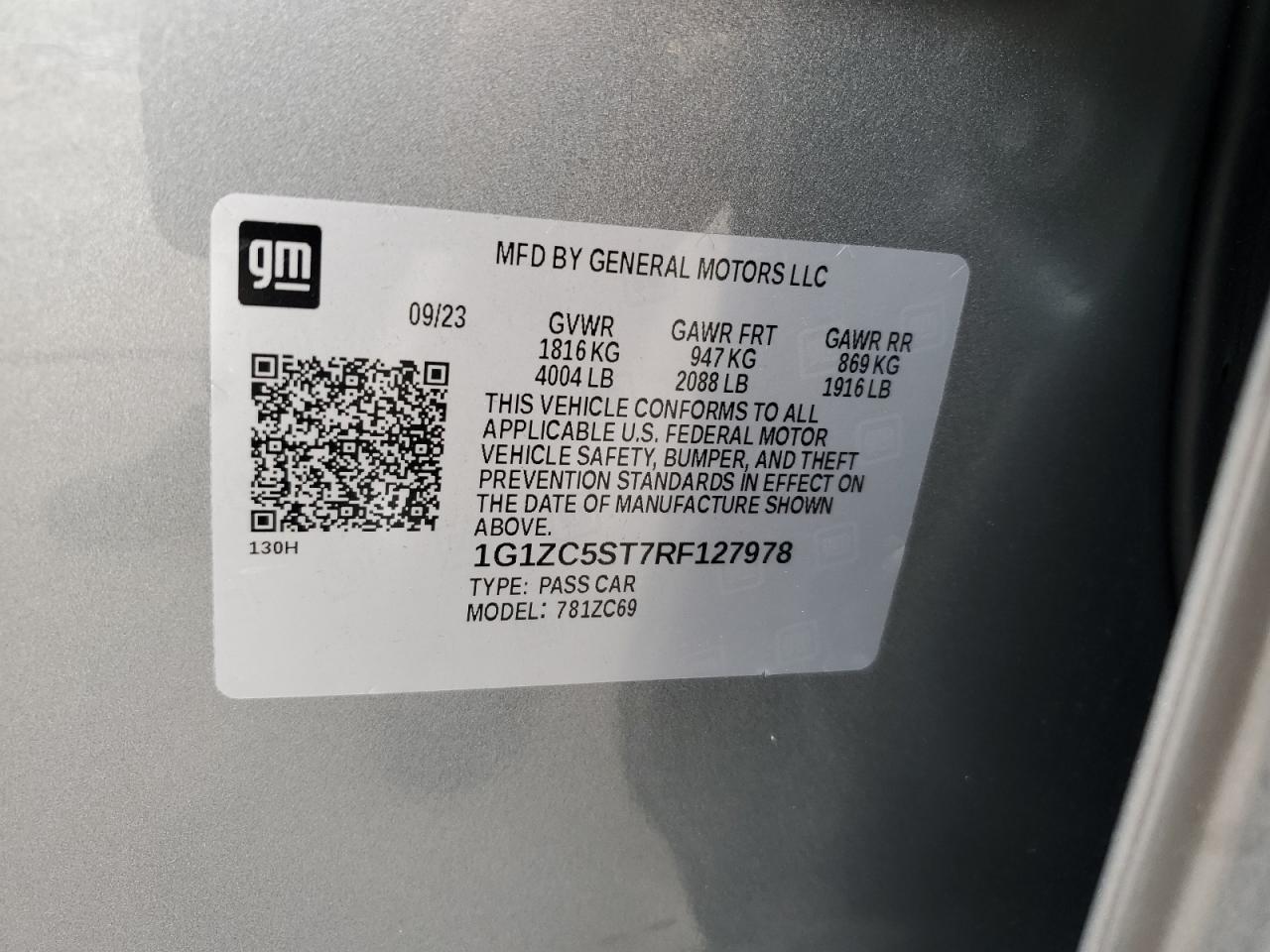 2024 CHEVROLET MALIBU