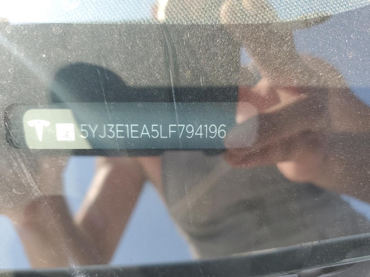 2020 TESLA MODEL 3