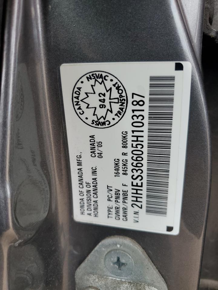 2005 ACURA EL