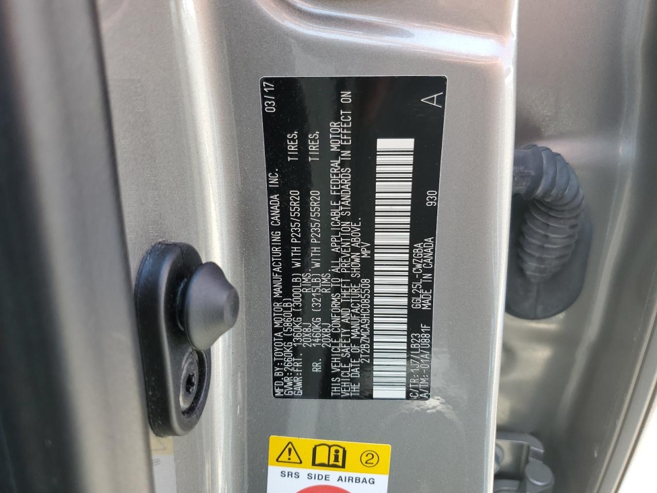 2017 LEXUS RX 350