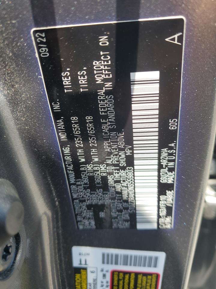 2022 TOYOTA HIGHLANDER