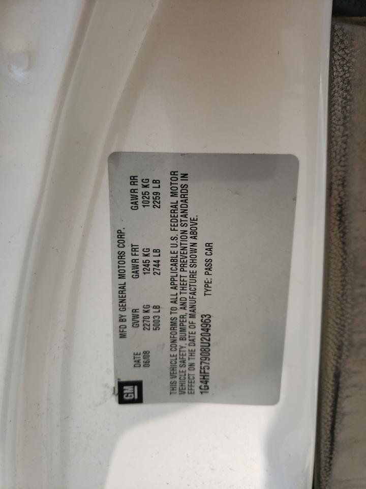 2008 BUICK Lucerne
