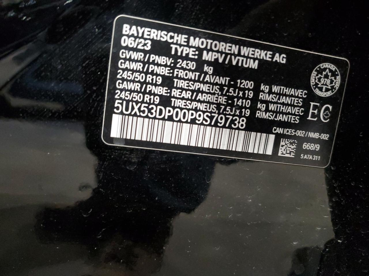 2023 BMW X3