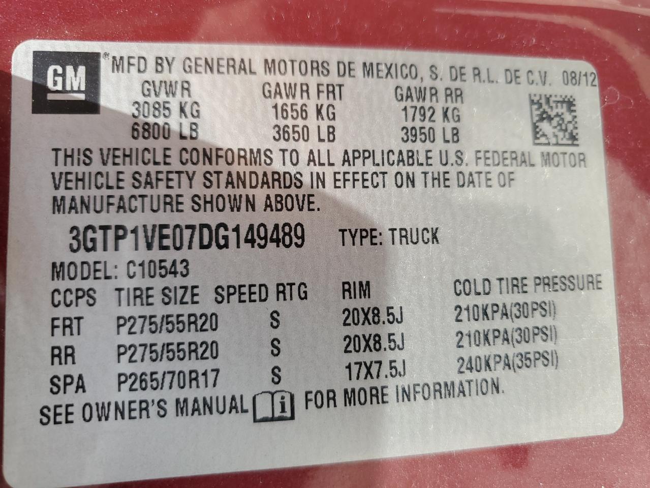 2013 GMC Sierra