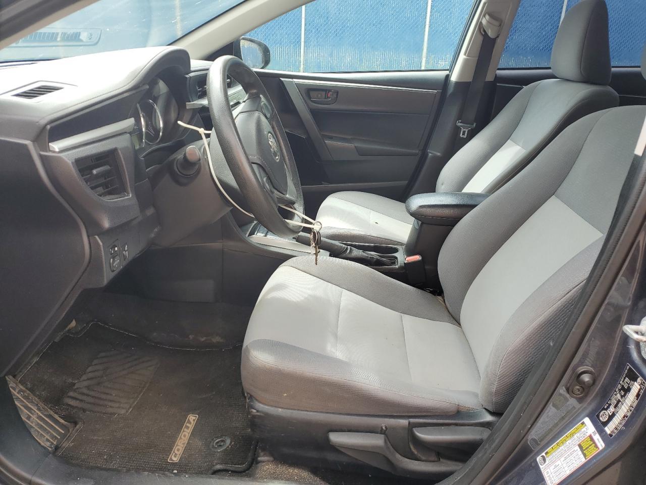 2016 TOYOTA COROLLA