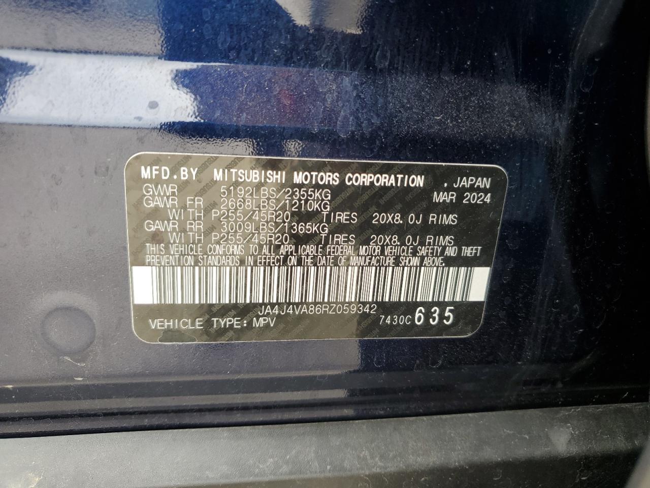 2024 MITSUBISHI outlander