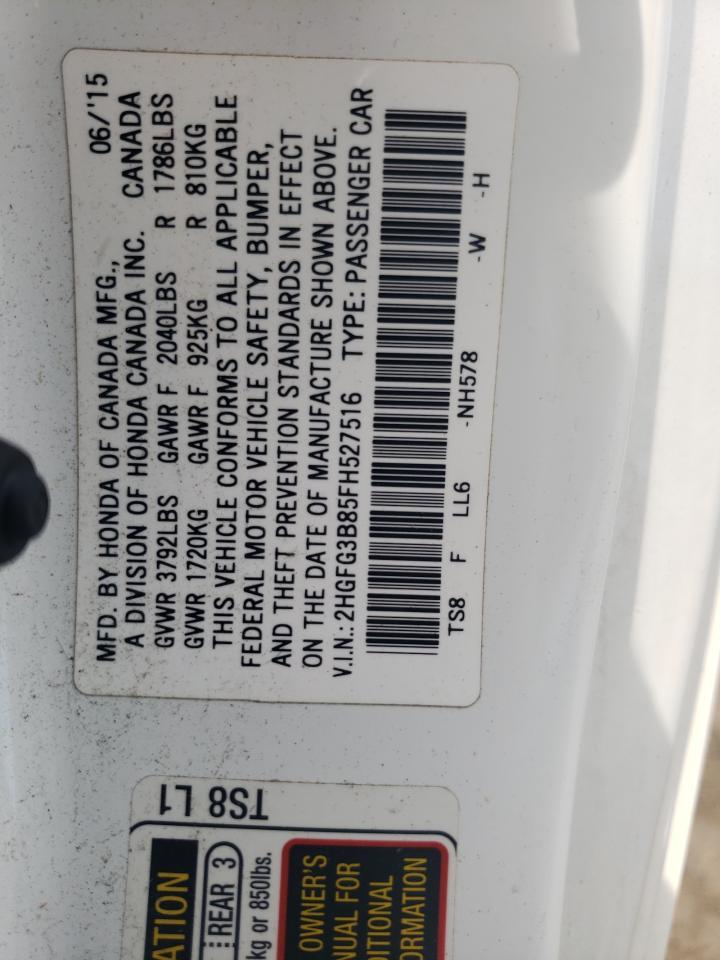 2015 HONDA CIVIC