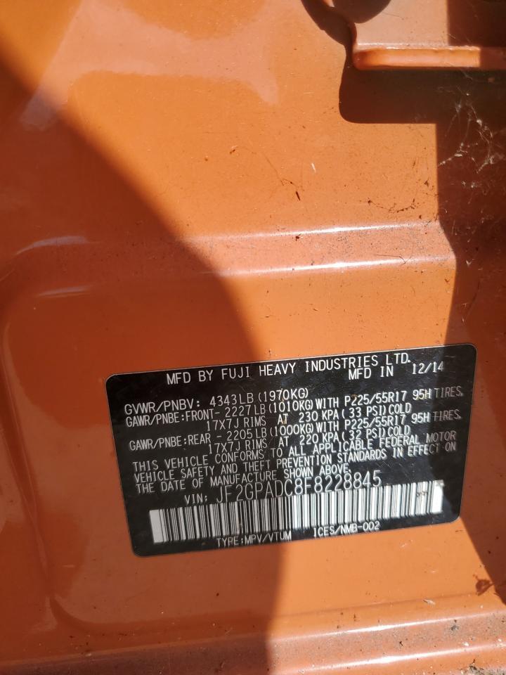 2015 SUBARU XV Crosstrek