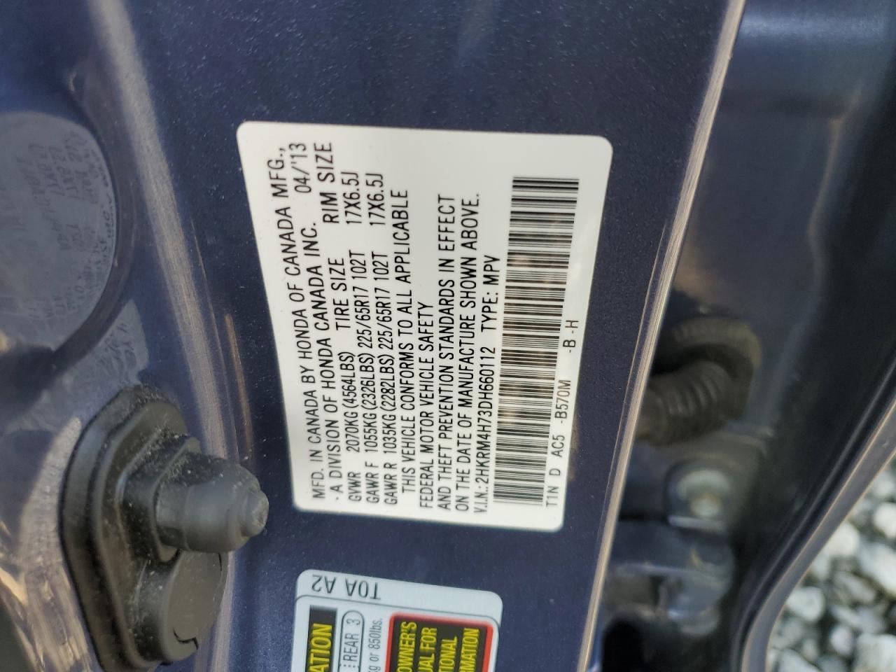 2013 HONDA CR-V