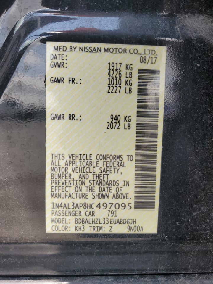2017 NISSAN ALTIMA
