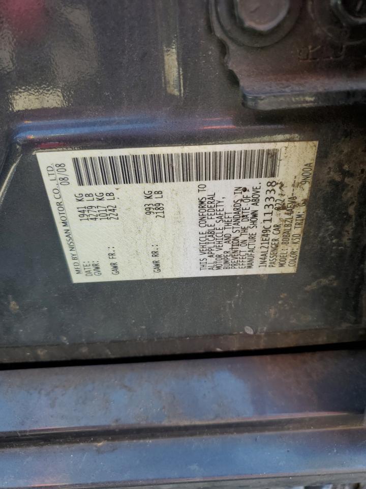2009 NISSAN ALTIMA