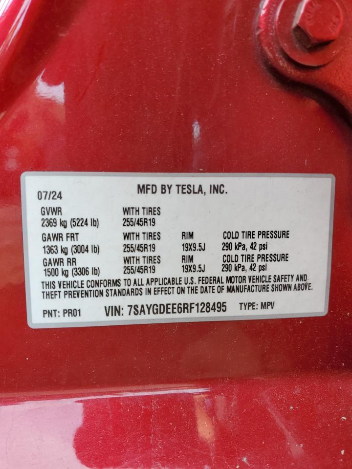 2024 TESLA MODEL Y