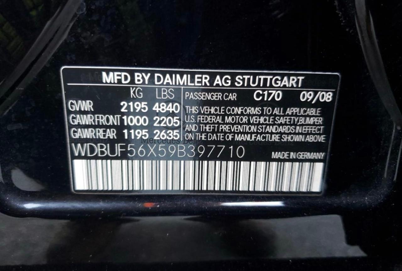 2009 MERCEDES-BENZ E-Class