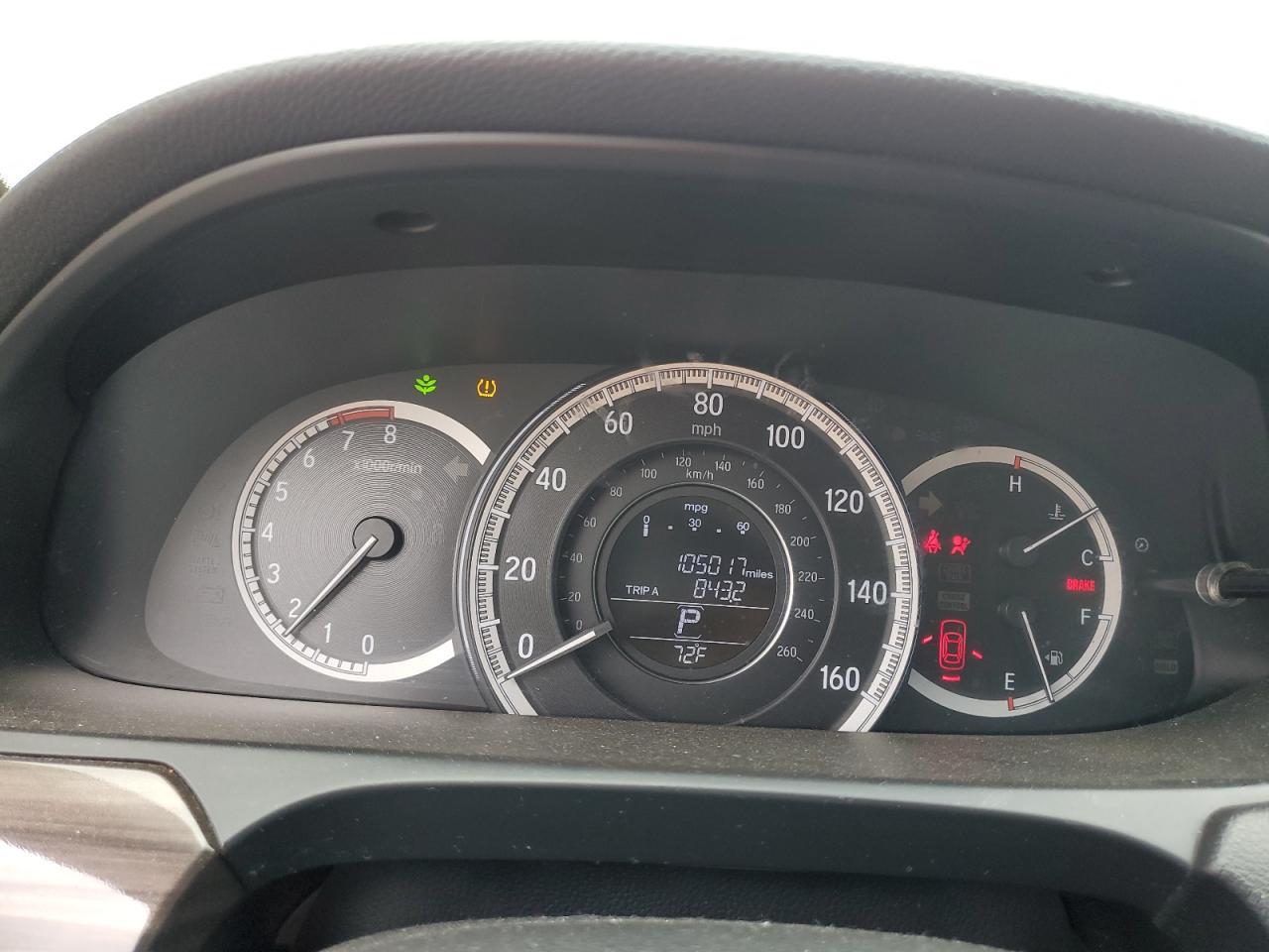2016 HONDA ACCORD