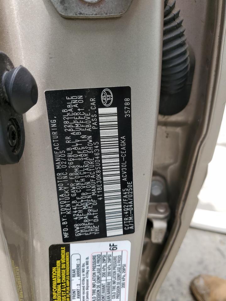 2005 TOYOTA CAMRY