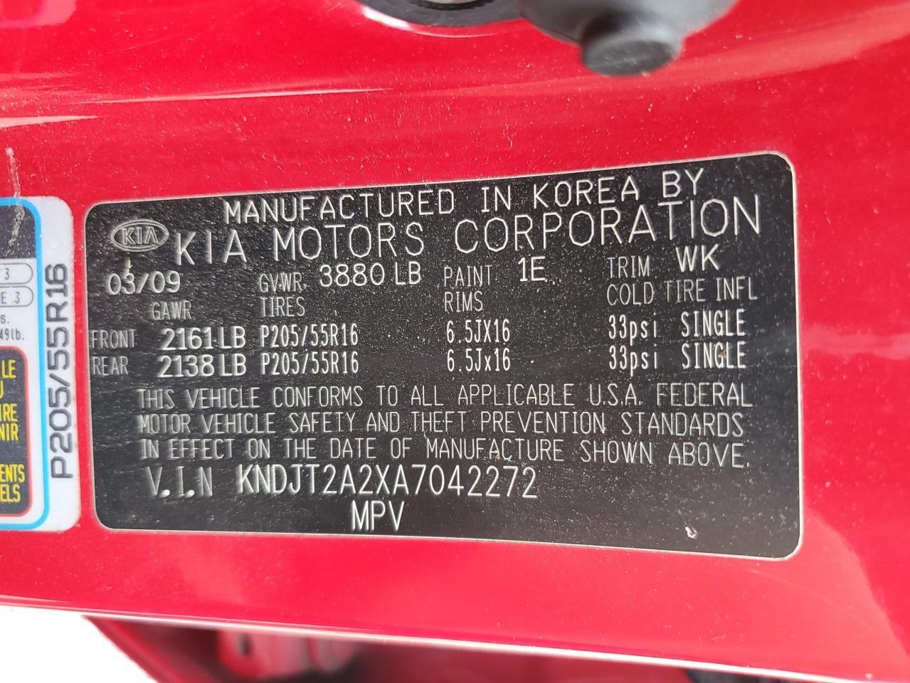 2010 KIA SOUL