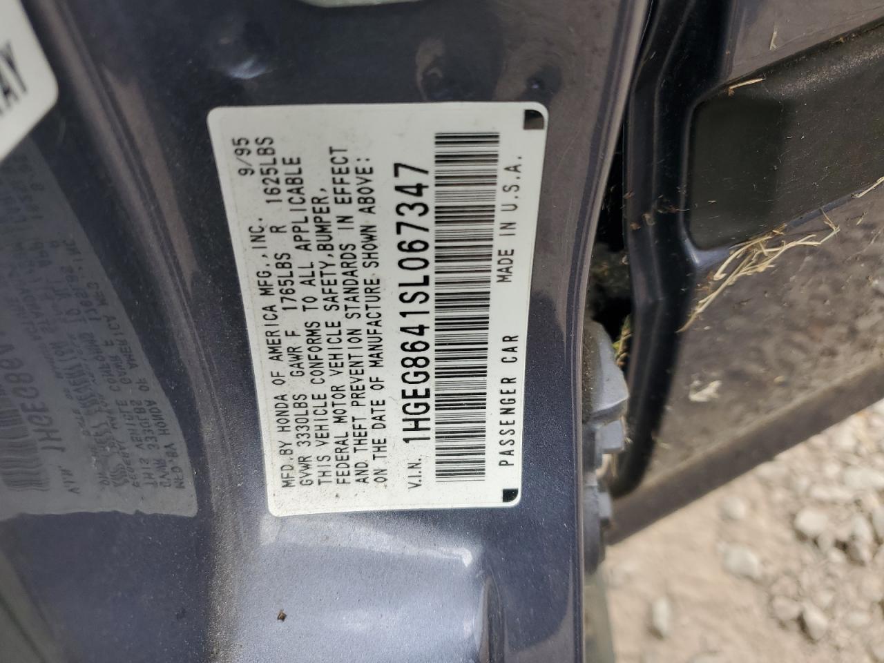 1995 HONDA CIVIC