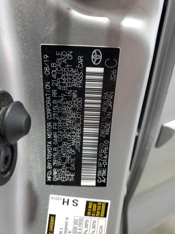 2020 TOYOTA COROLLA