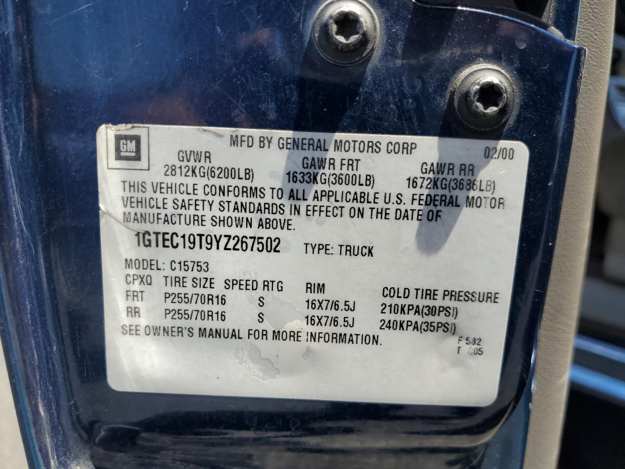 2000 GMC Sierra