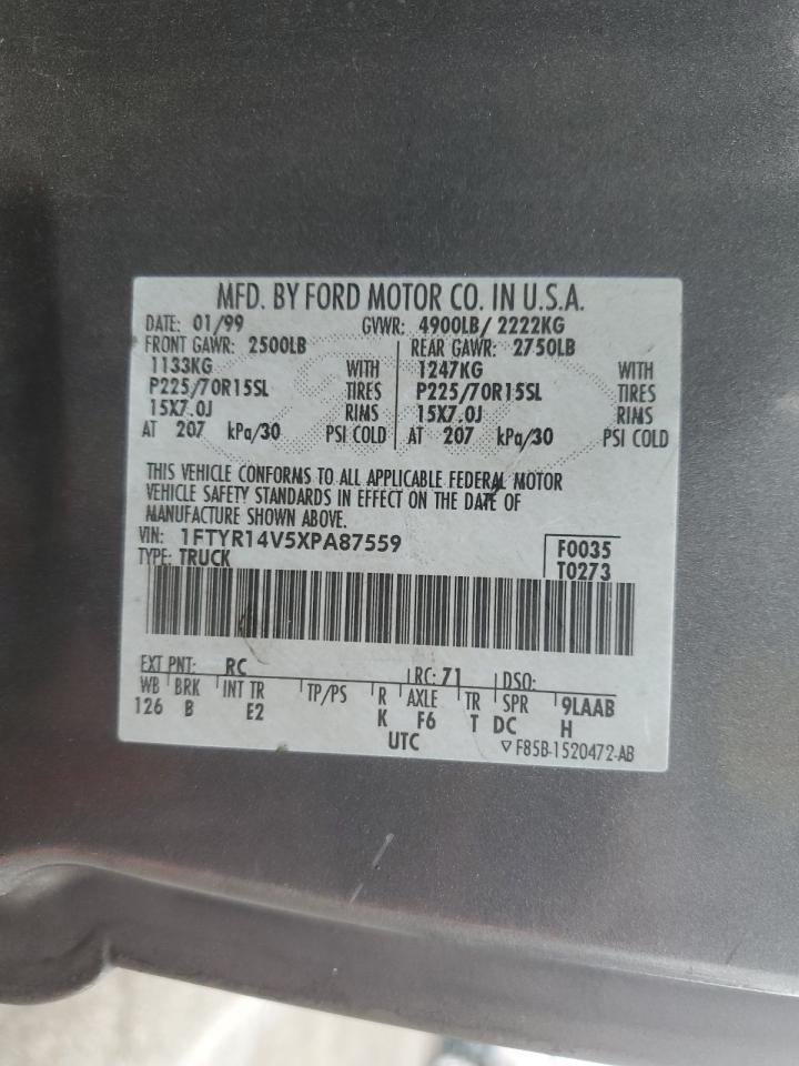 1999 FORD RANGER