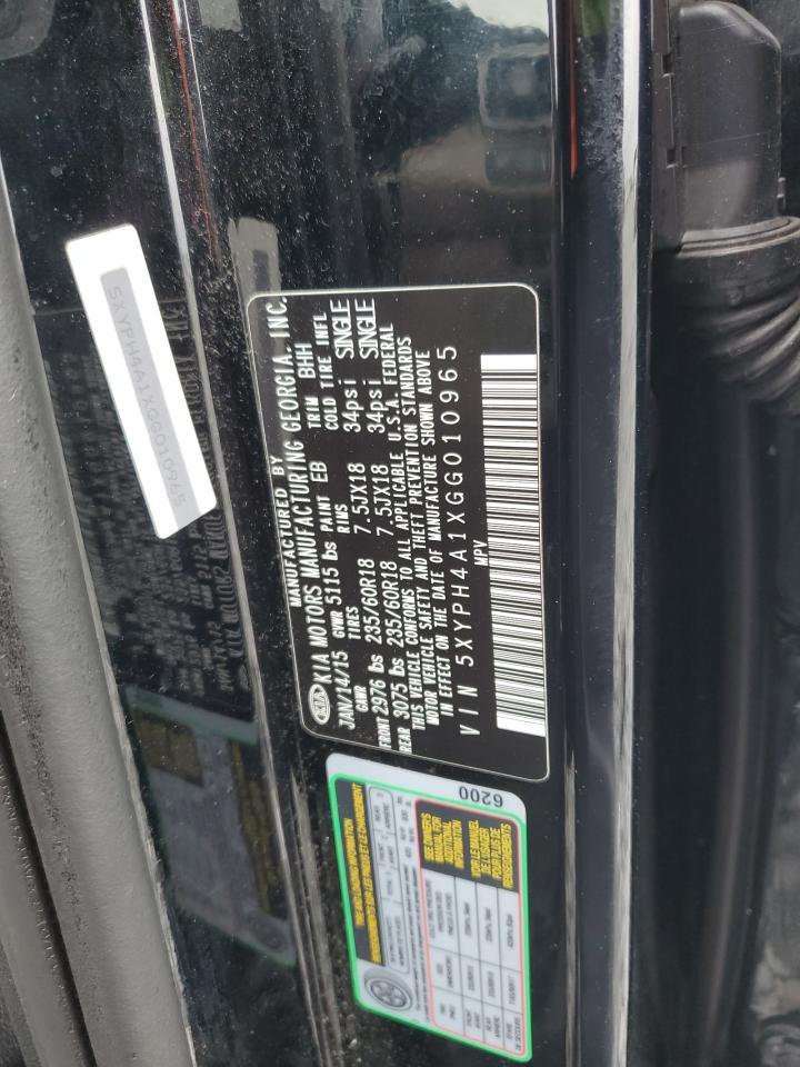 2016 KIA SORENTO