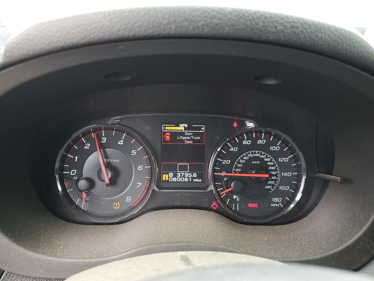 2020 SUBARU WRX