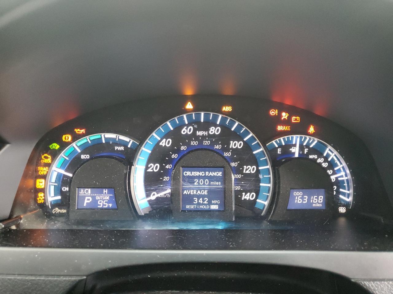 2014 TOYOTA CAMRY HYBRID
