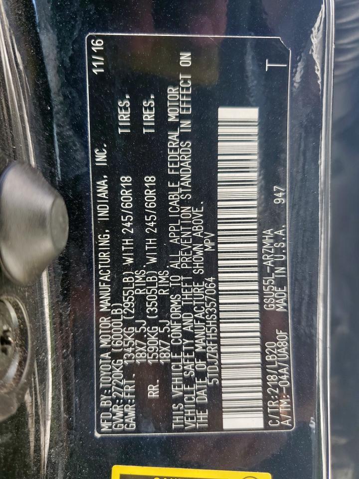 2017 TOYOTA HIGHLANDER