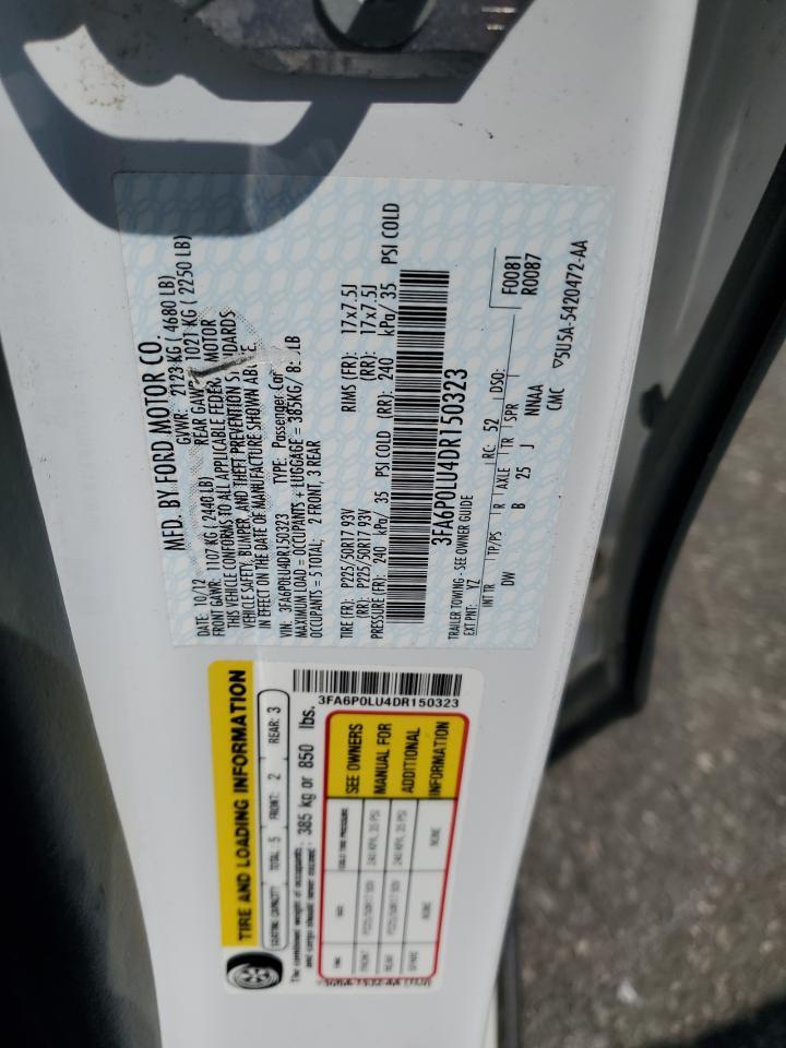 2013 FORD FUSION