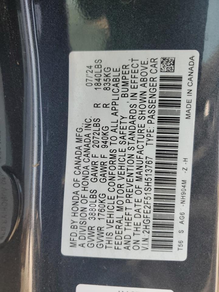 2025 HONDA CIVIC