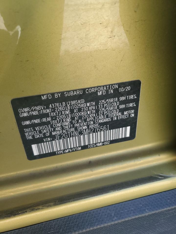 2021 SUBARU Crosstrek