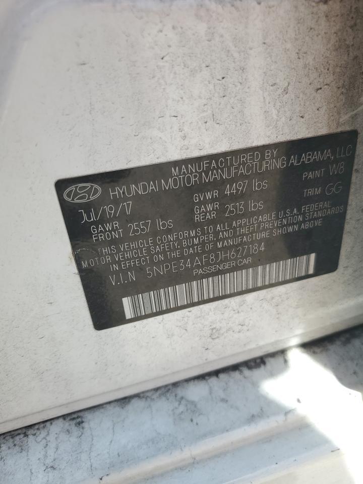 2018 HYUNDAI SONATA