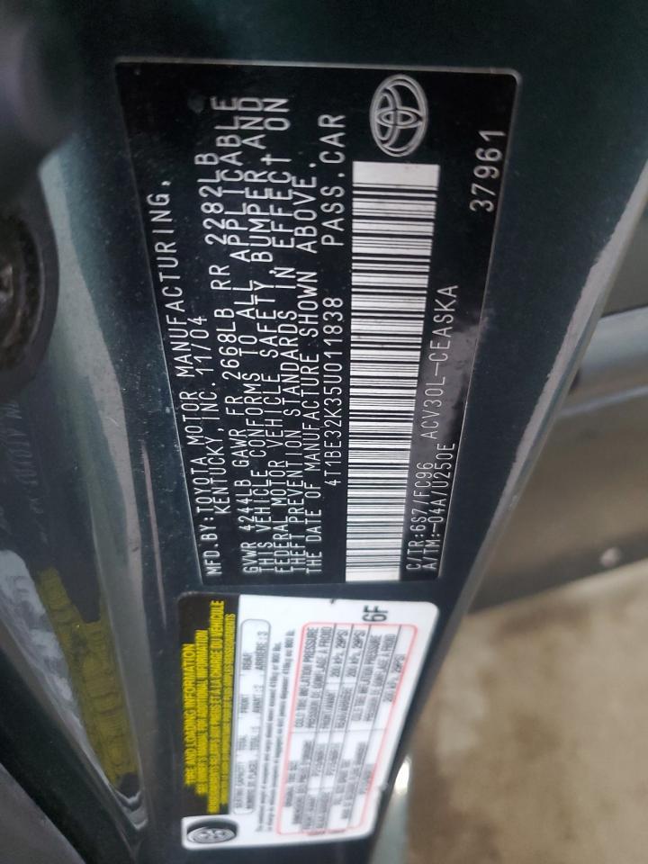 2005 TOYOTA CAMRY
