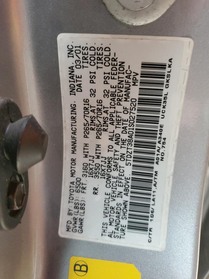 2001 TOYOTA Sequoia