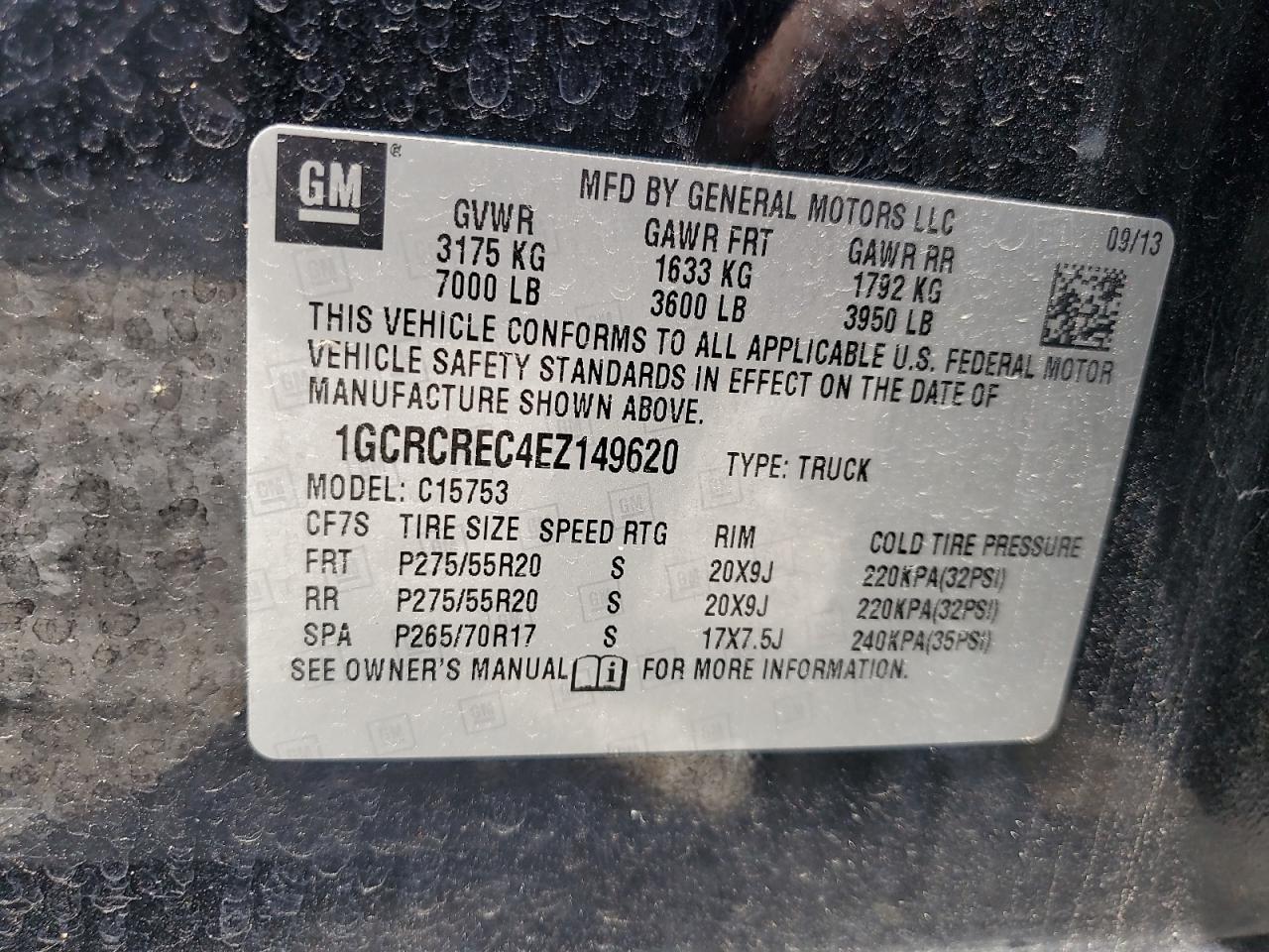 2014 CHEVROLET Silverado