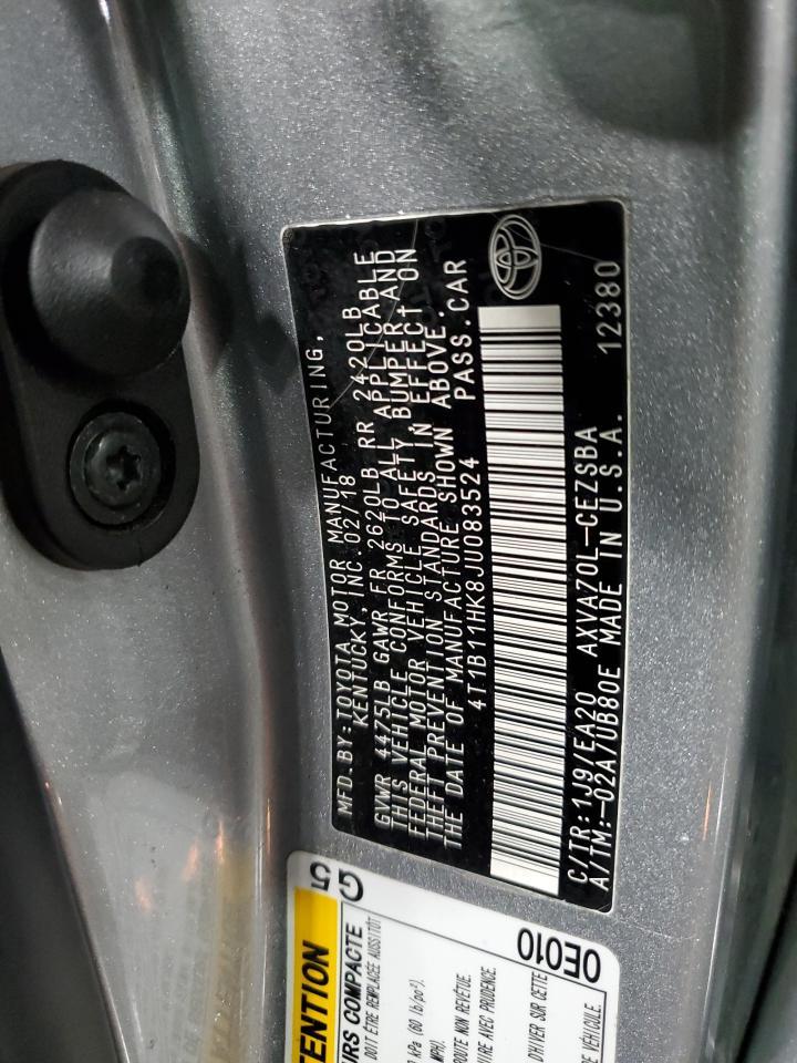 2018 TOYOTA CAMRY