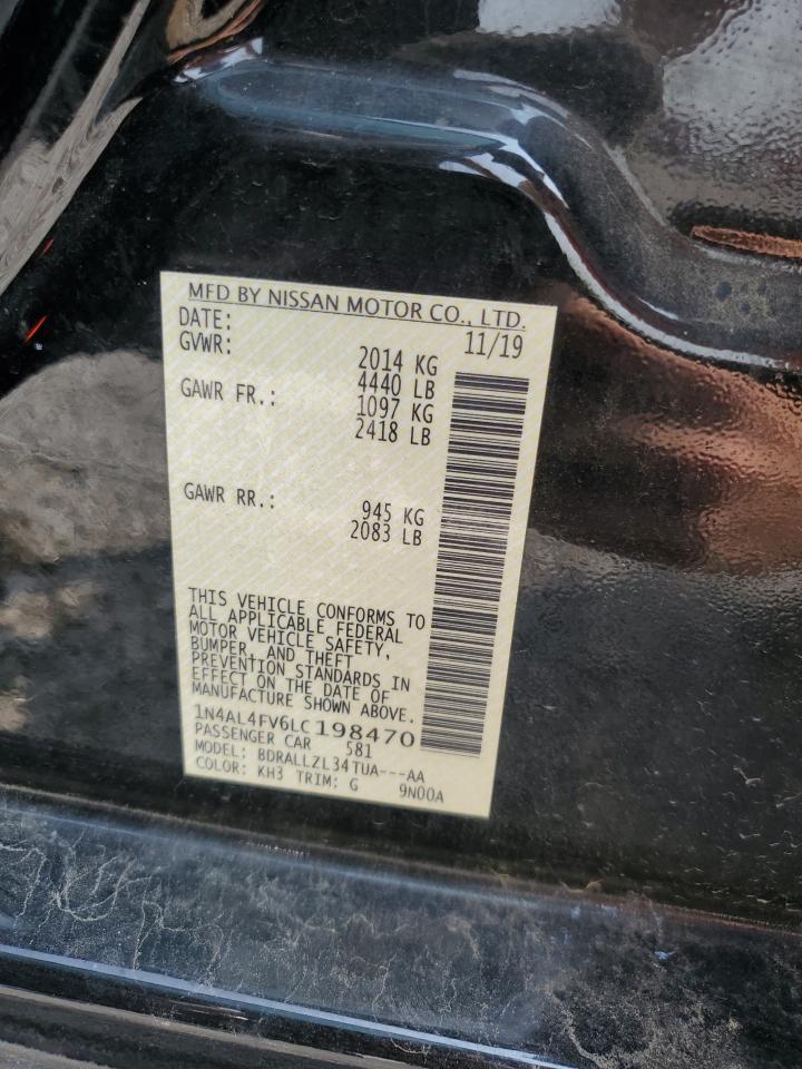 2020 NISSAN ALTIMA