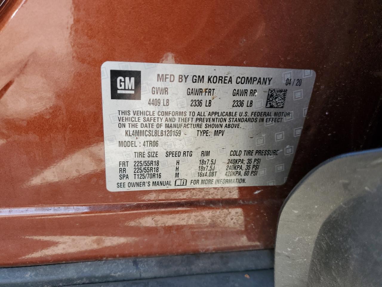 2020 BUICK Encore GX