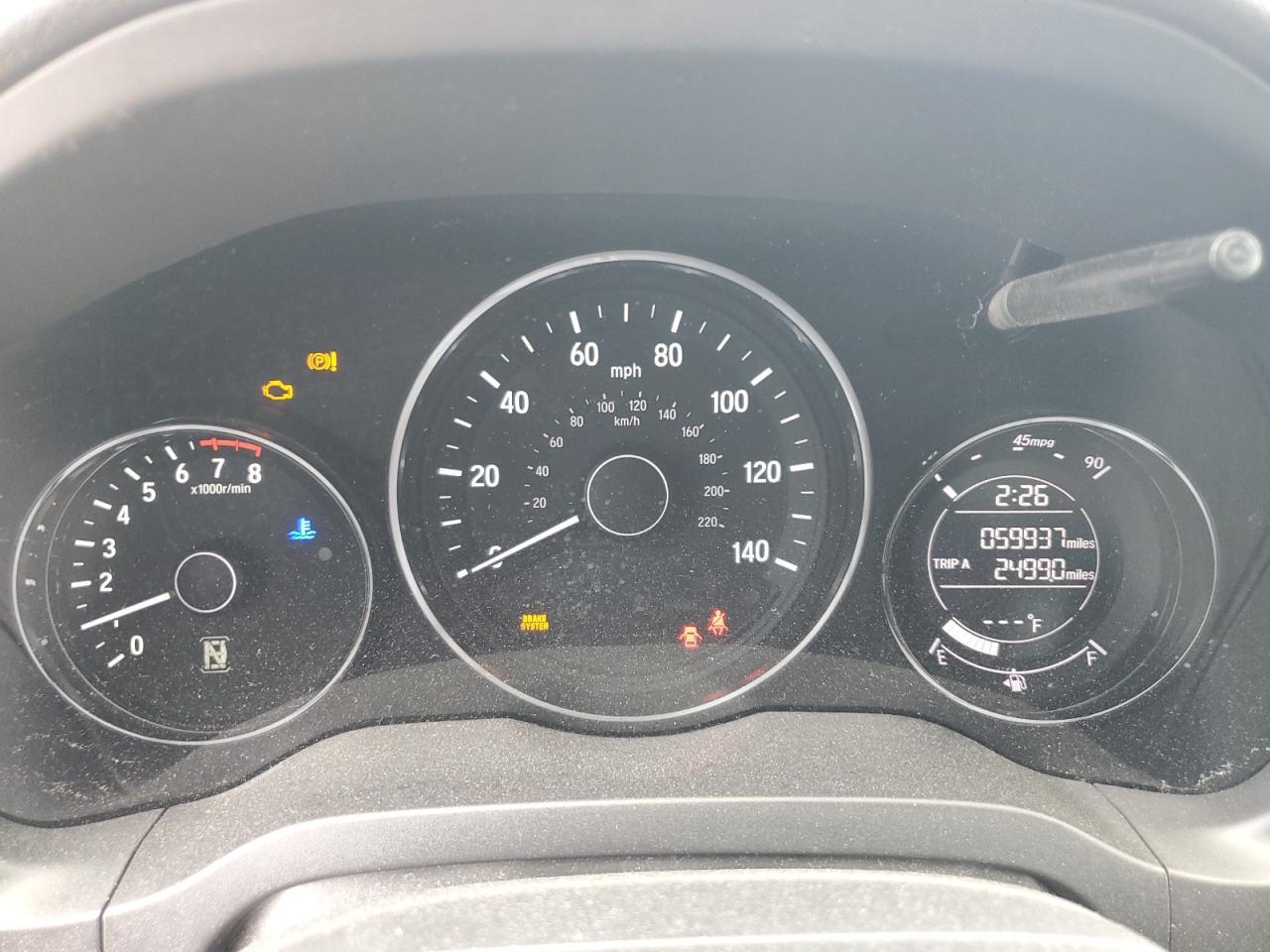 2018 HONDA HR-V