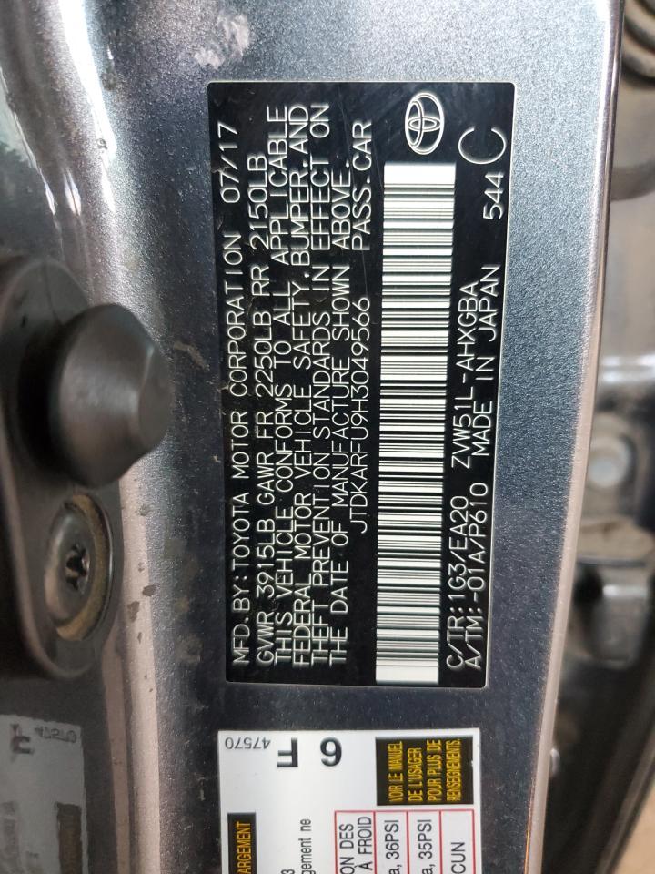 2017 TOYOTA PRIUS