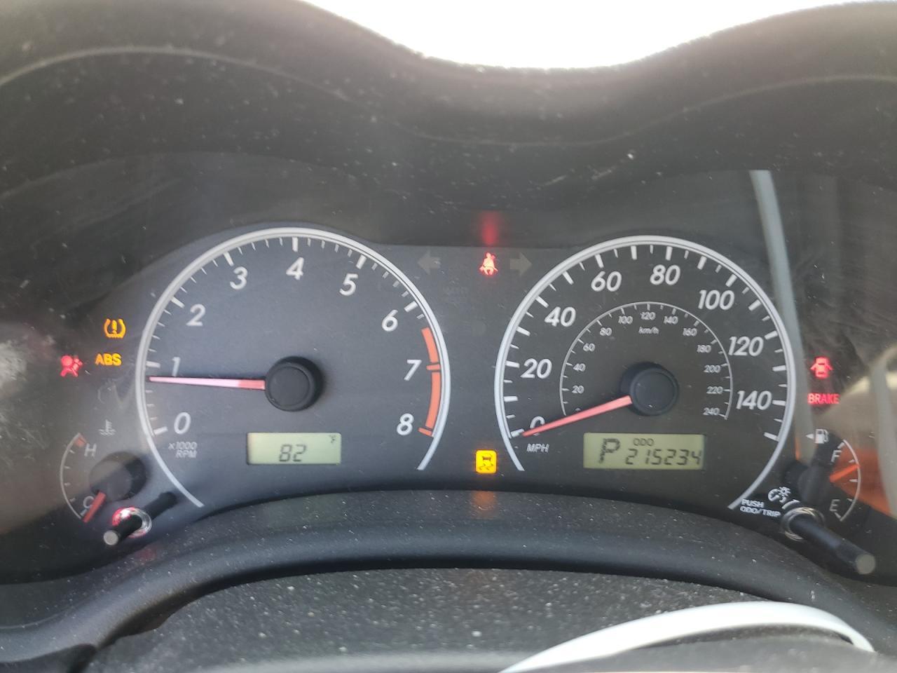 2012 TOYOTA COROLLA