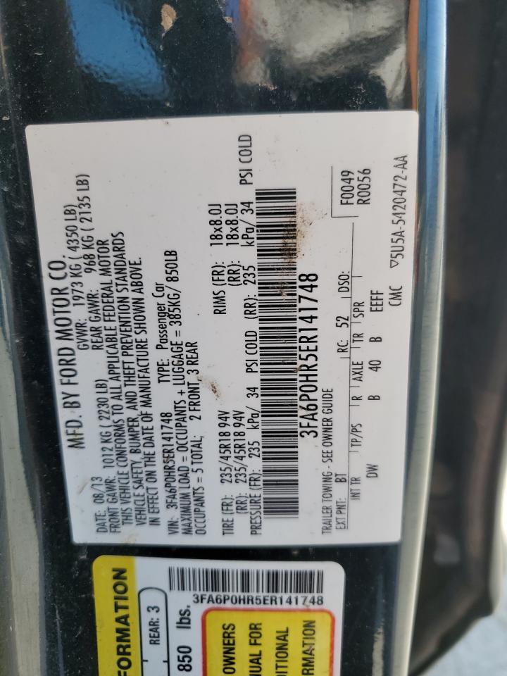 2014 FORD FUSION