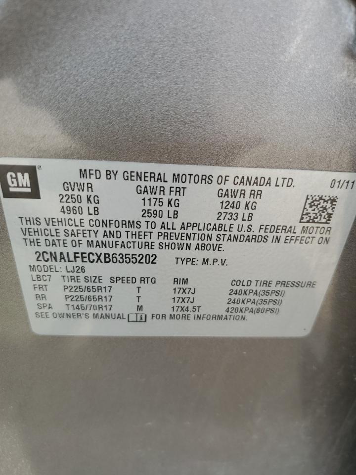 2011 CHEVROLET EQUINOX