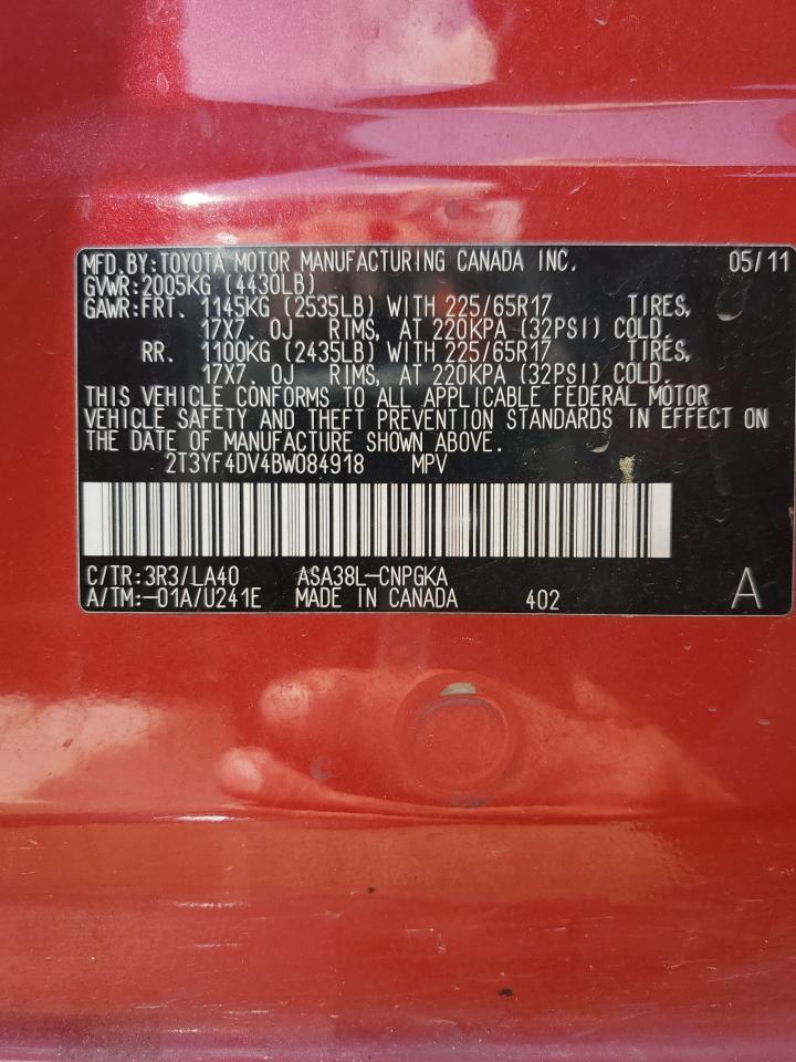 2011 TOYOTA RAV4