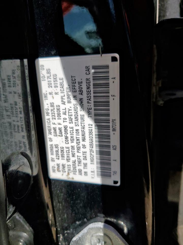 2010 HONDA ACCORD