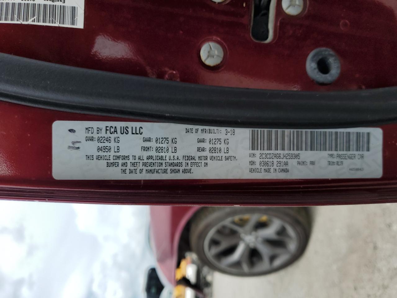 2018 DODGE Challenger